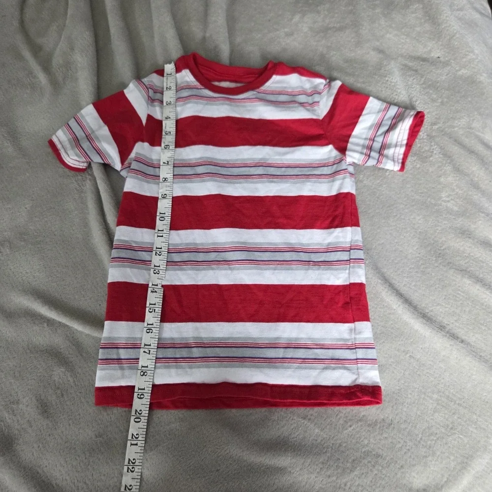 Wonder Nation Boys Size Small Short Sleeve Crew Neck Multicolor T Shirt